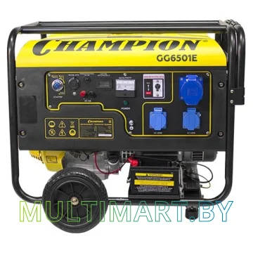 Бензиновый генератор Champion GG6501E+ATS